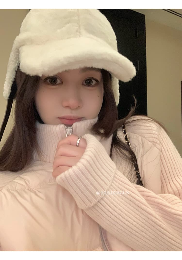 한 부서 슈퍼 잘 생긴 면 의류 여성 2026 새로운 겨울 니트 슬리브 면 옷 작은 키 목화 진딧물 두꺼운 겨울 의류 상세 이미지 28