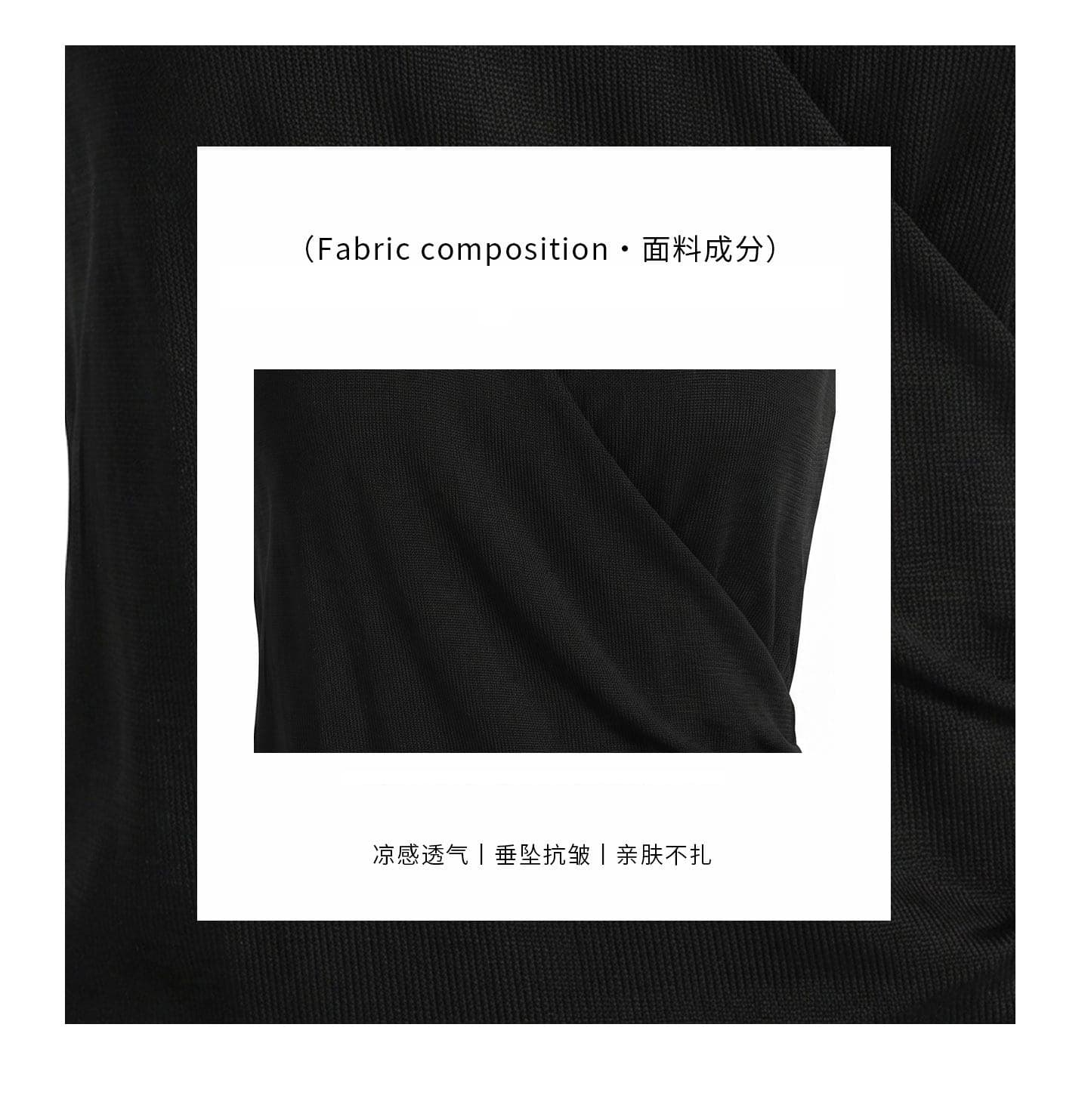 행침 목 V넥 십자가 주름 니트 조끼 여성 여름 몸매 가꾸기 민소매 흔들다 칼라 허리 수축 슬림해 보이는 외출용 만나는 맨위 상세 이미지 5