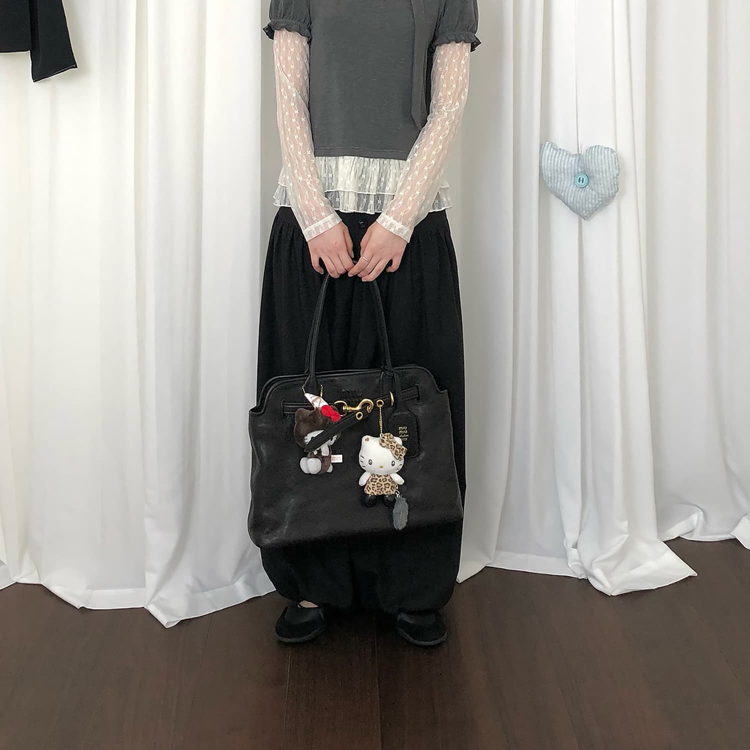 품격 트렌드 디자인 센스 검정색 펌프 Pleat 캐주얼 바지 아이들 하이웨이스트 슬림해 보이는 다용도 도루 센스 스트레이트 넓은 다리 길이 바지 상세 이미지 14