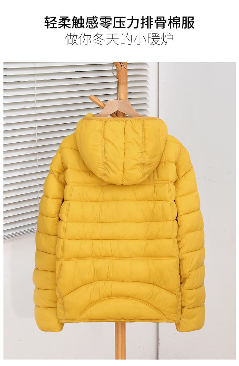 실사 빅 사이즈 여성 의류 면 의류 통통한 여동생 겨울 새로운 한국 스타일 루즈핏 두꺼운 패딩 재킷 작은 키 면 옷 상세 이미지 11