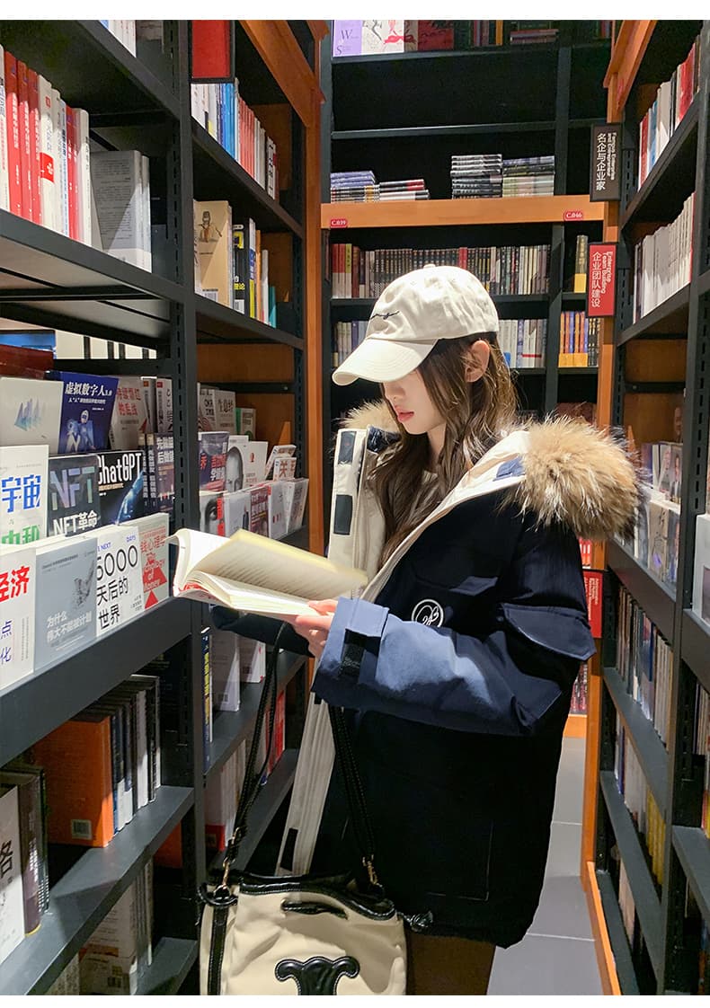 실사 빅 사이즈 여성 의류 면 의류 통통한 여동생 겨울 새로운 한국 스타일 루즈핏 두꺼운 패딩 재킷 작은 키 면 옷 상세 이미지 18