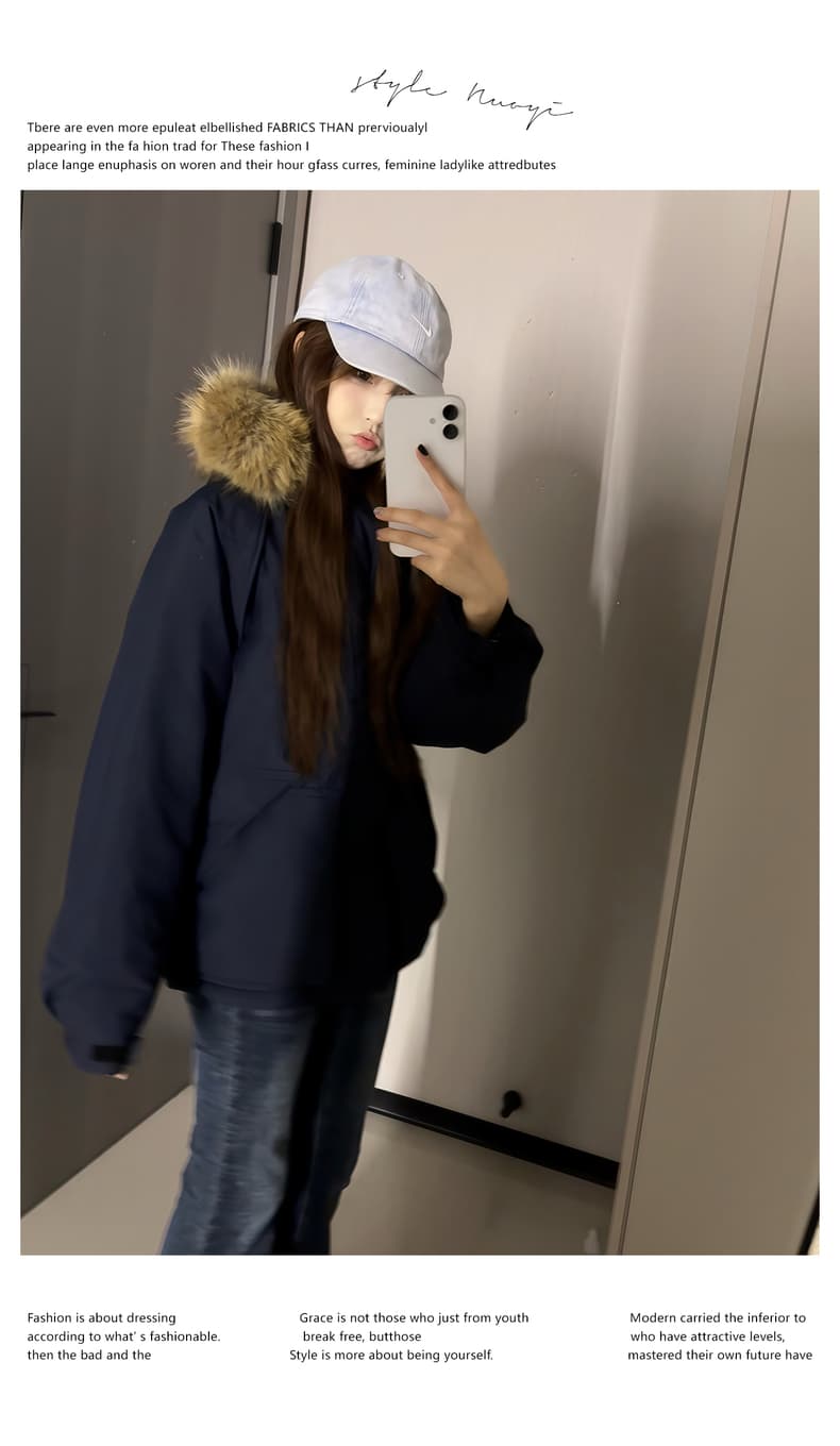 실사 빅 사이즈 여성 의류 면 의류 통통한 여동생 겨울 새로운 한국 스타일 루즈핏 두꺼운 패딩 재킷 작은 키 면 옷 상세 이미지 20
