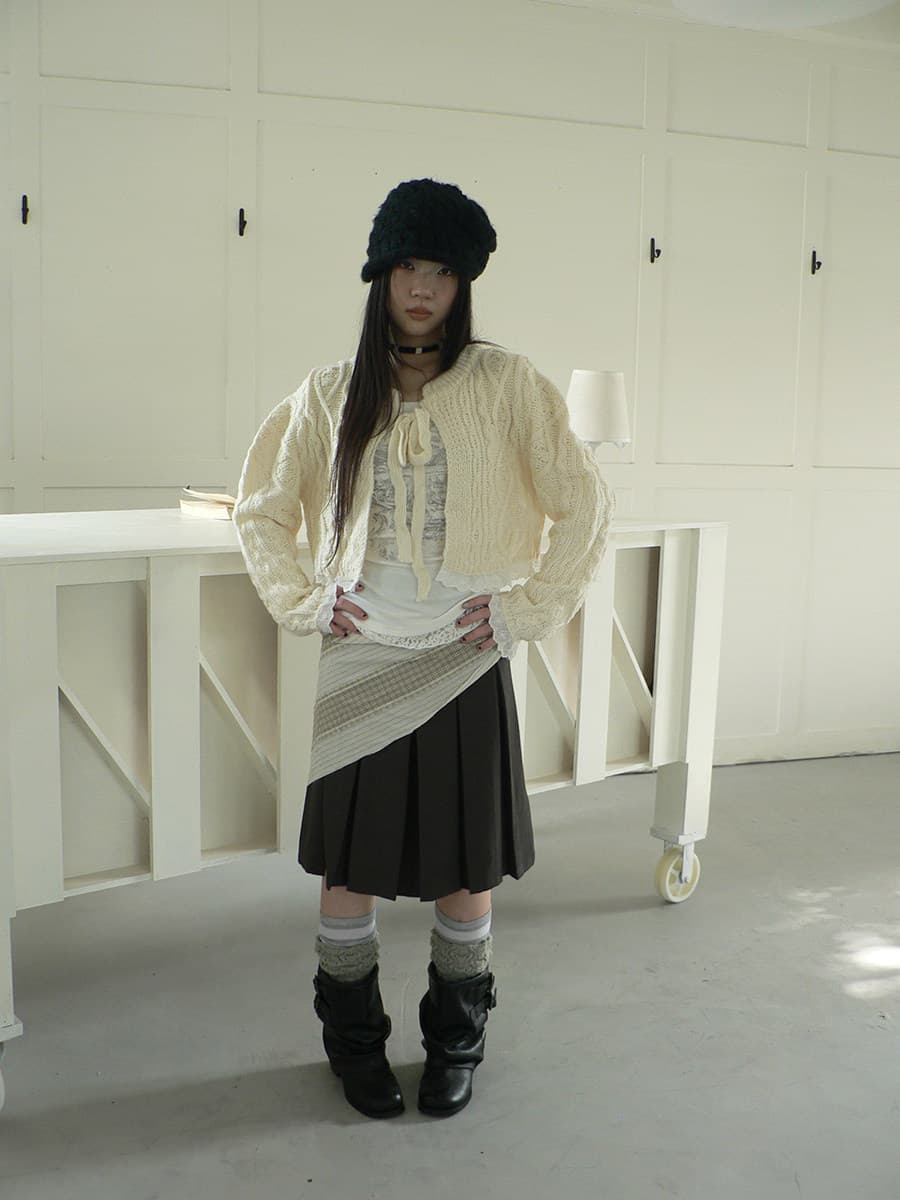 2026 전체 집합 ootd 착용 가져 가라. 느슨함 센스 한 부서 캐주얼 화이트 셔츠 드레스 반신 스커트 스택 착용 세트 상세 이미지 12