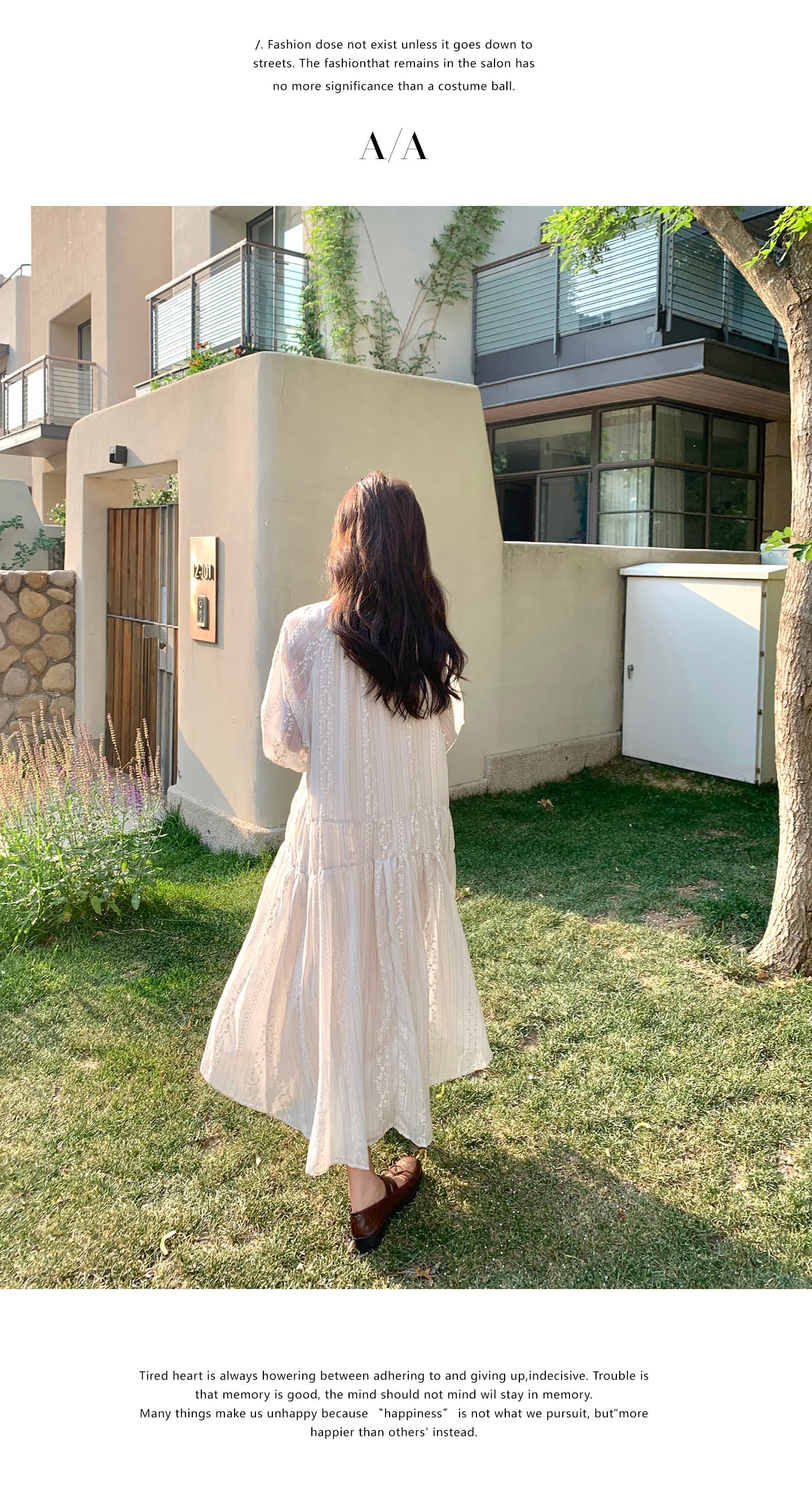 2026 이른 가을 프랑스식 감기 센스 하얀 달빛 자수 여성 드레스 특별 아름다운 A라인 스커트 상세 이미지 32