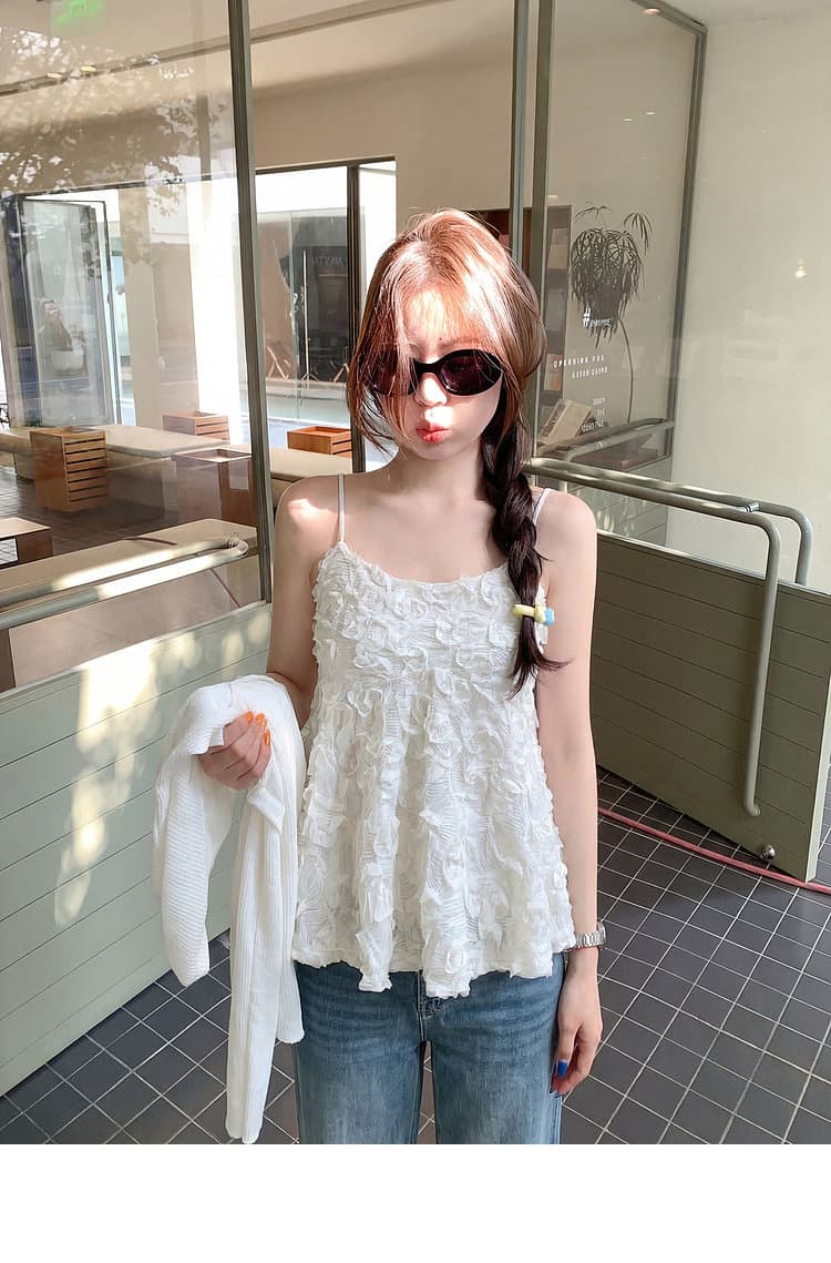한 부서 화이트 쇼트 스타일 얇은 스타일 자외선 차단 니트 오픈 가디건 여성 여름 슬립 외부 가져 가라. 재킷 맨위 상세 이미지 9