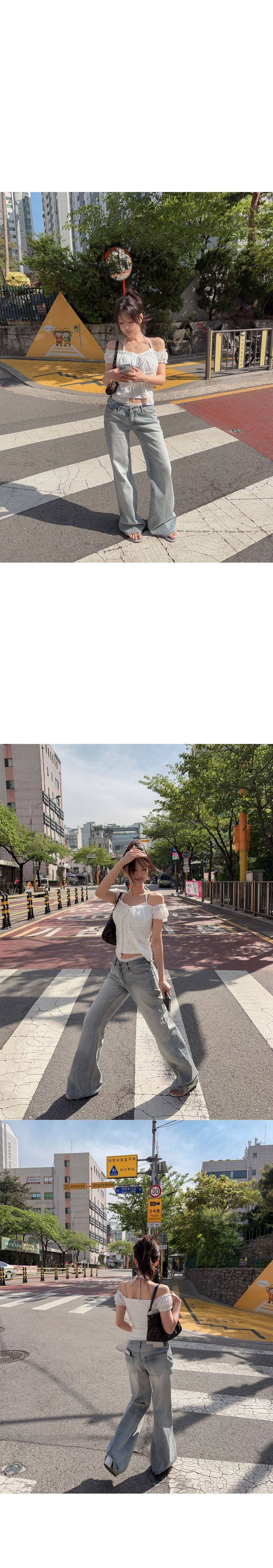 2026 초여름 새로운 여성 페이크 레이어드 슬립 패치워크 몸매 가꾸기 레이스 무늬 셔츠 상세 이미지 5