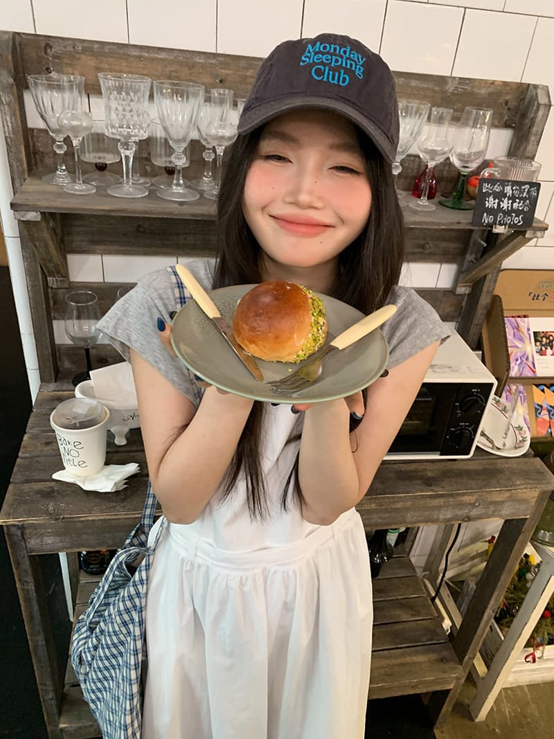 반팔 티셔츠 화이트 슬립 드레스 드레스 세트 드레스 여성 청 순수한 시스템 느슨함 센스 전체 집합 투피스 세트 상세 이미지 14