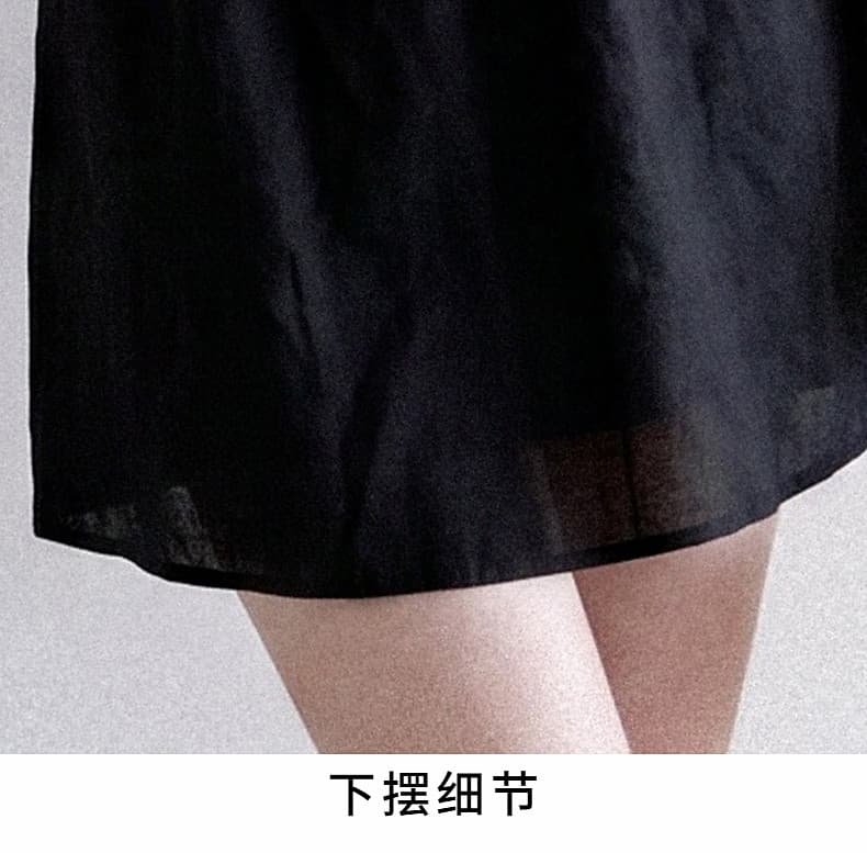 2026 년 Z아 어깨 인형 치마 한국 스타일 이중 버튼 베이비 칼라 주름 거품 소매 여성 드레스 상세 이미지 10