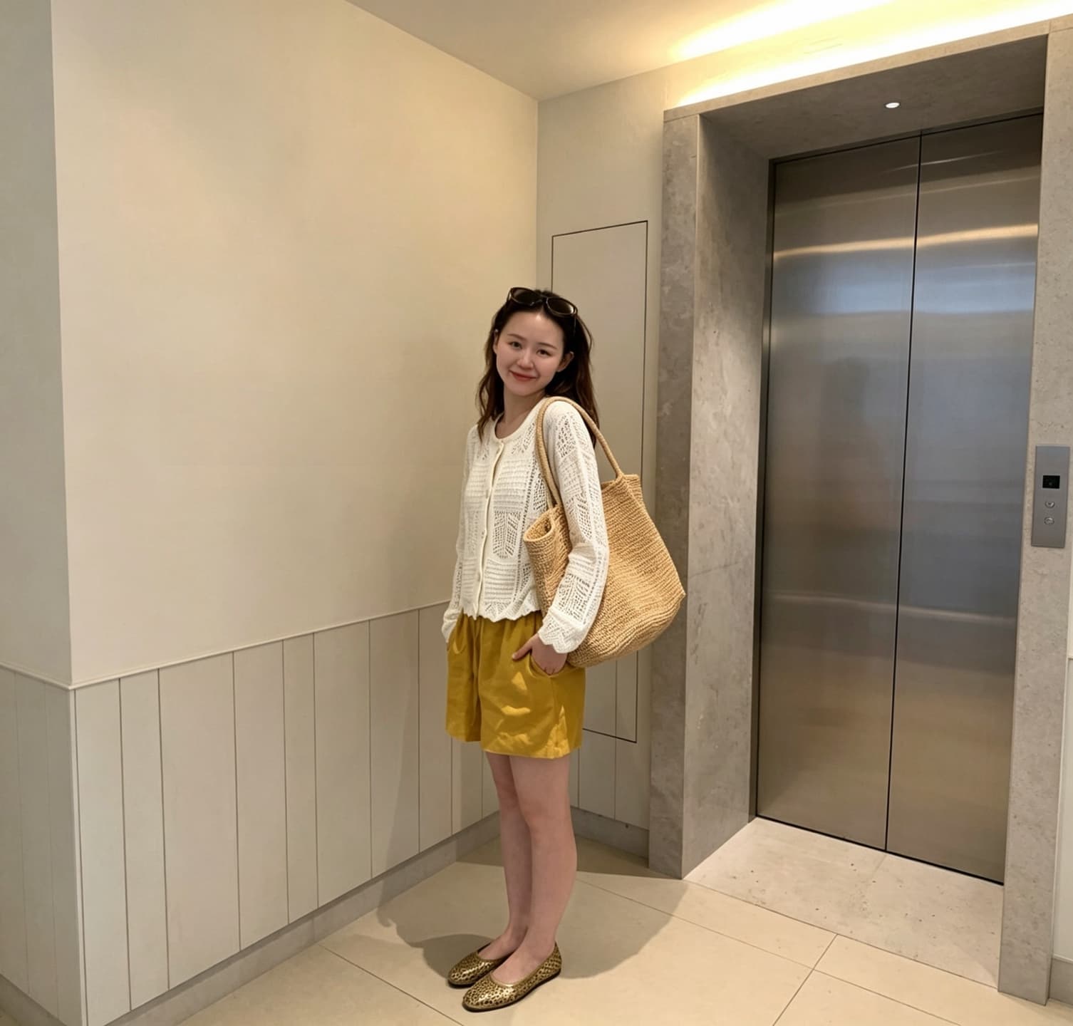 프랑스식 고유 한 자수 홀로우 아웃 라운드 넥 니트 오픈 가디건 여성 봄 여름 미니멀리즘 디자인 센스 얇은 스타일 긴팔 블라우스 맨위 상세 이미지 31