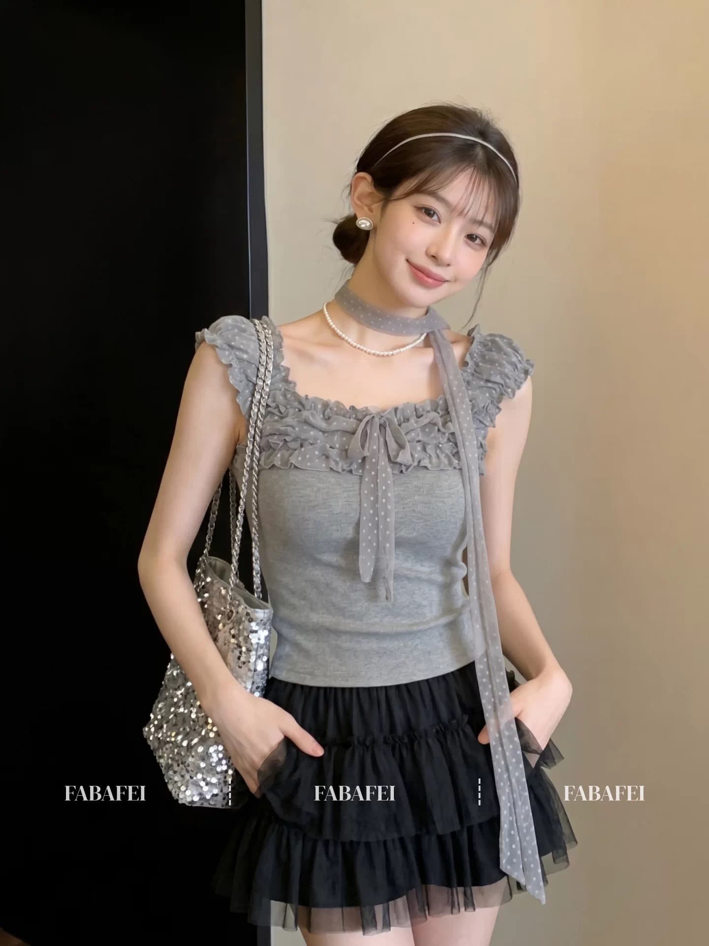 순수한 욕망 바람 디자인 센스 화이트 품격 레이스업 연령 감소 반팔 티셔츠 여성 여름 몸매 가꾸기 슬림해 보이는 다용도 맨위 상세 이미지 4