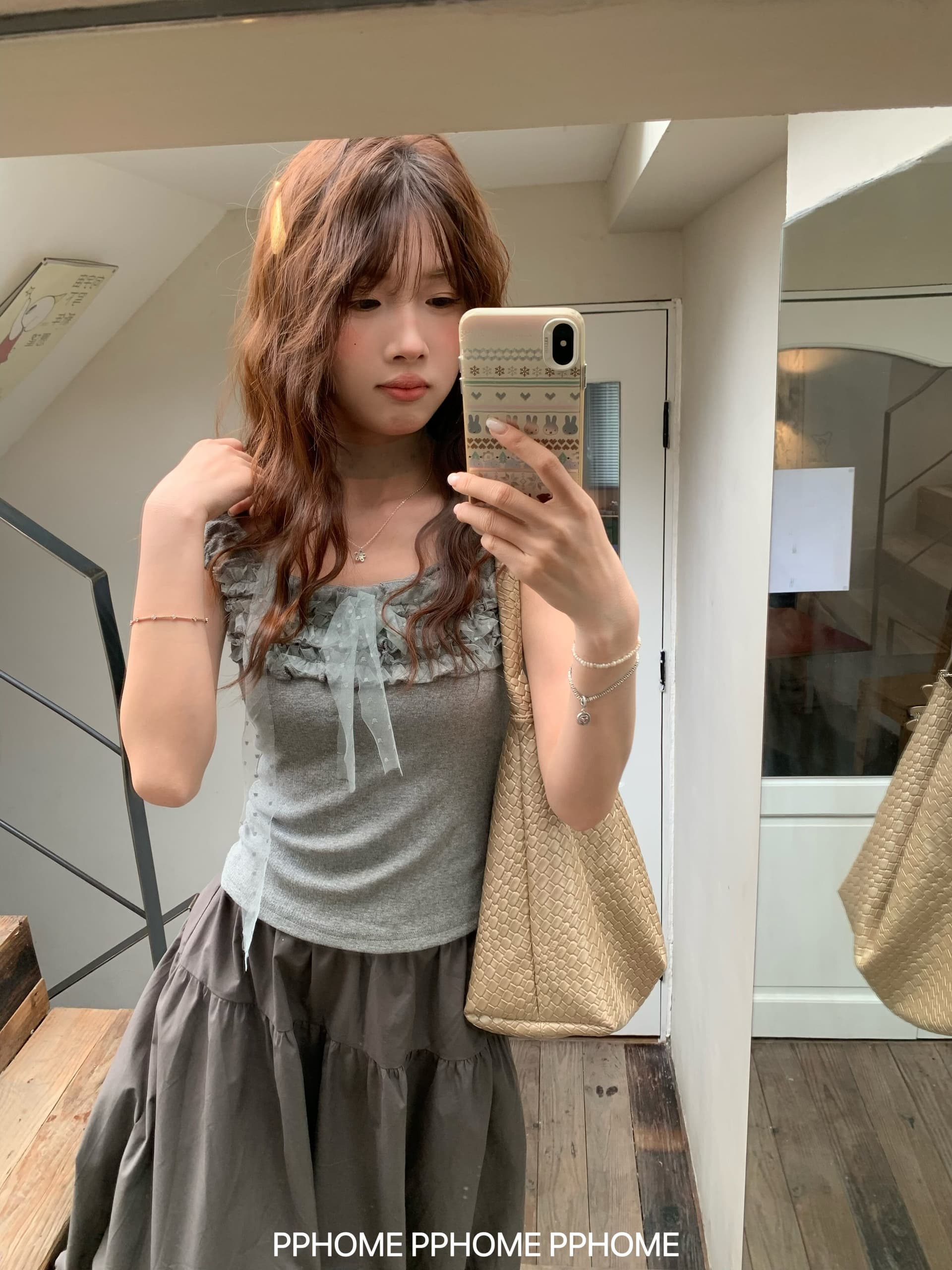 순수한 욕망 바람 디자인 센스 화이트 품격 레이스업 연령 감소 반팔 티셔츠 여성 여름 몸매 가꾸기 슬림해 보이는 다용도 맨위 상세 이미지 3