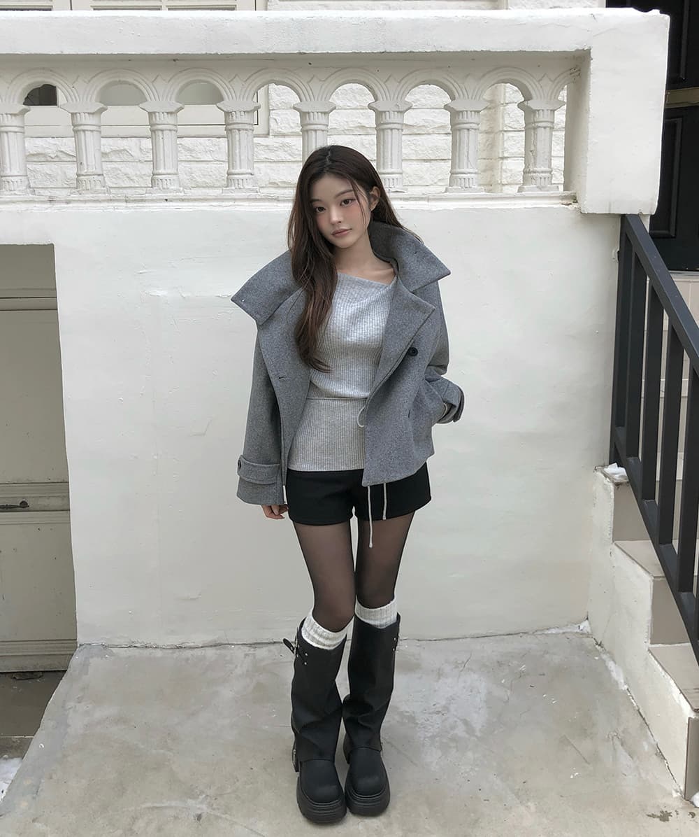 2026 한국 chic 겨울 새로운 스탠드 칼라 플러스 면 두꺼운 단추 보온 자켓 상세 이미지 17