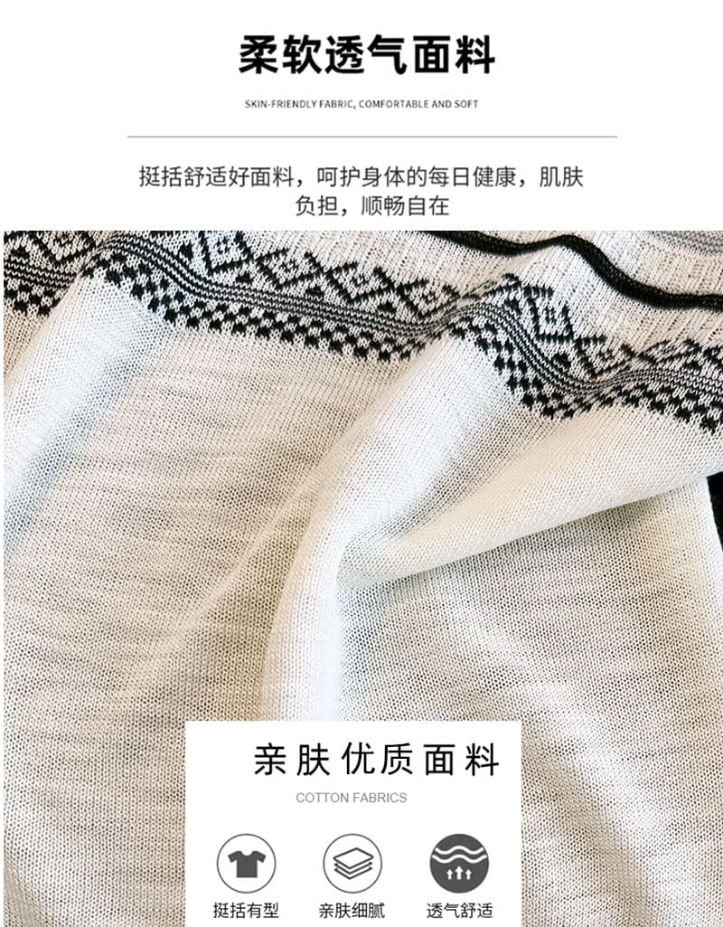 실사 폴로 칼라 자카드 레트로 목이버섯 작은 날다 소매 짠 셔츠 여성 한국 스타일 외국 가스 여름 새로운 풀오버 맨위 트렌디 상세 이미지 5