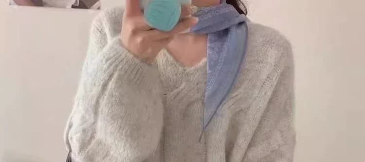 100 순수한 양모 한 부서 느긋한 바람 V넥 꽈배기 니트 스웨터 여자 가을 겨울 착용 가져 가라. 부드러운 찹쌀 슬림해 보이는 루즈핏 맨위 상세 이미지 13