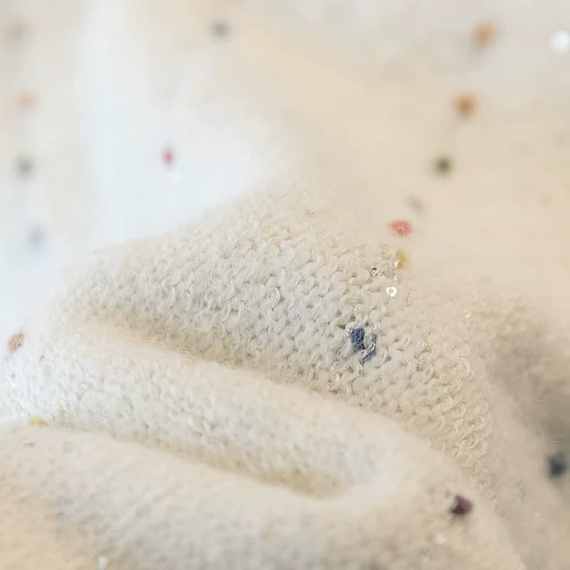 2026 새로운 폭발 블루 색상 포인트 긴팔 스웨터 빅 사이즈 여성 의류 지방 mm 가을 표지 배 니트 스웨터 맨위 상세 이미지 10