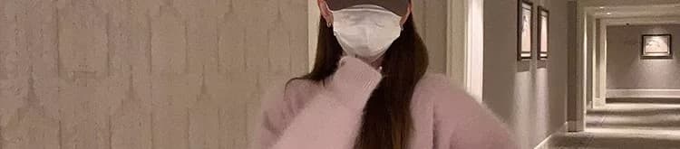 연령 감소 분말 2026 새로운 여성 코트 긴 머리 밍크 플리스 오픈 가디건 두꺼운 루즈핏 중간 길이 느긋한 바람 fall 울 스웨터 상세 이미지 9