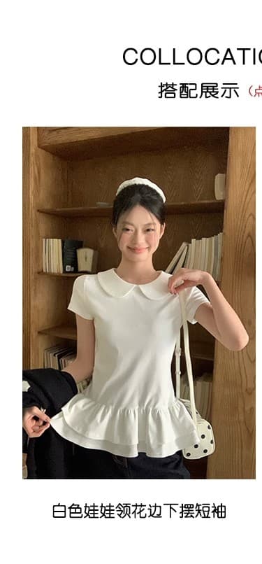 한 부서 검정색 도트 무늬 스웨터 오픈 가디건 여성 코트 가을 루즈핏 캐주얼 다용도 부드러운 찹쌀 니트 맨위 상세 이미지 6