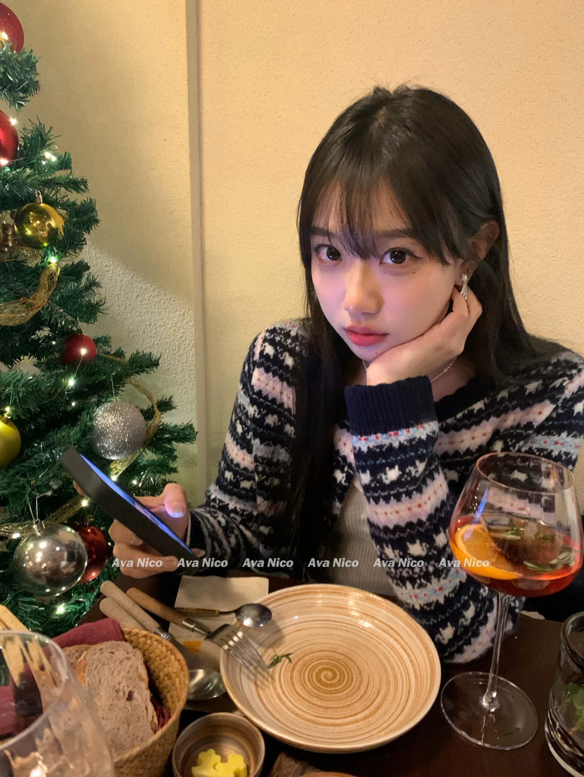 레트로 공정한 섬 자카드 치마 디자인 니트 오픈 가디건 가을 겨울 부드러운 찹쌀 양모 스웨터 코트 상세 이미지 17