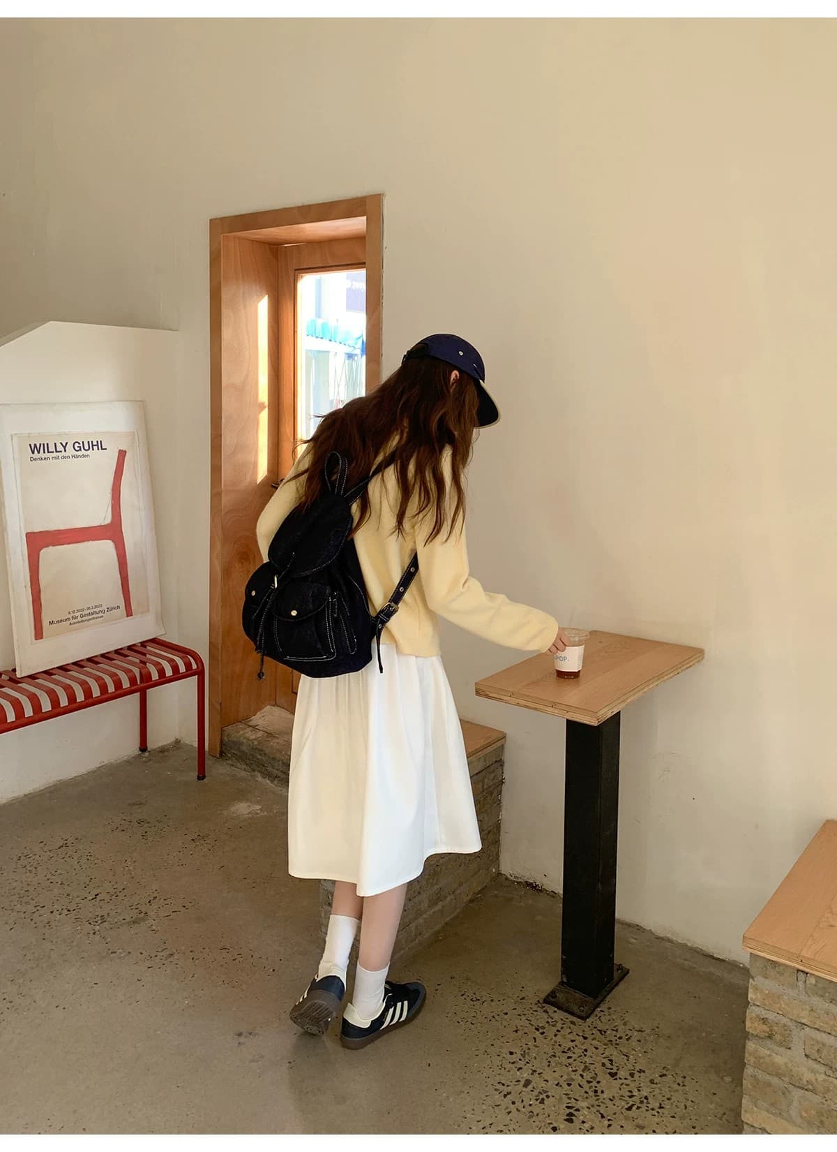 페이크 레이어드 패치워크 부드러운 찹쌀 스웨터 여자 봄 가을 새로운 3 차원 자수 꽃 니트 맨위 상세 이미지 10