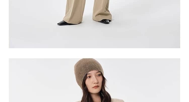 신년 앤 코라 빨간색 공정한 섬 자카드 소뿔 버클 스웨터 여성 코트 가을 겨울 니트 오픈 가디건 와인 레드 맨위 상세 이미지 37