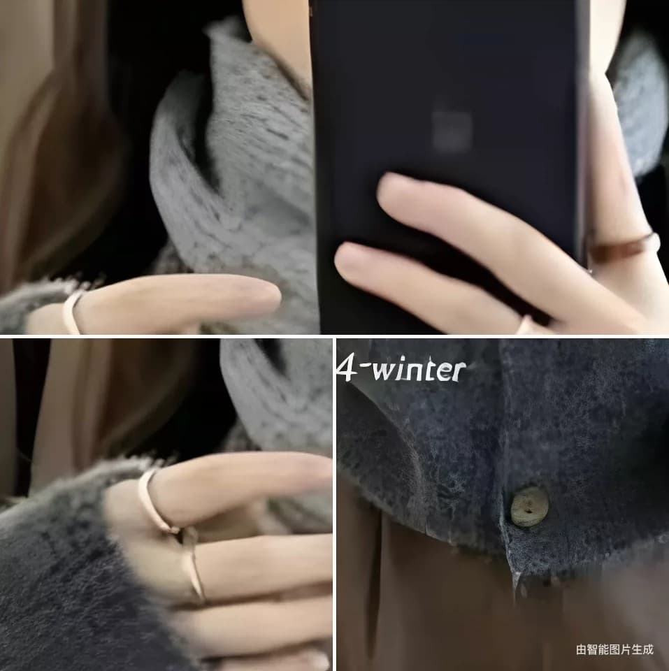 한 부서 루즈핏 다용도 느긋한 바람 니트 스웨터 오픈 가디건 미니멀리즘 캐주얼 부드러운 찹쌀 연령 감소 맨위 재킷 달콤함 여성 상세 이미지 7