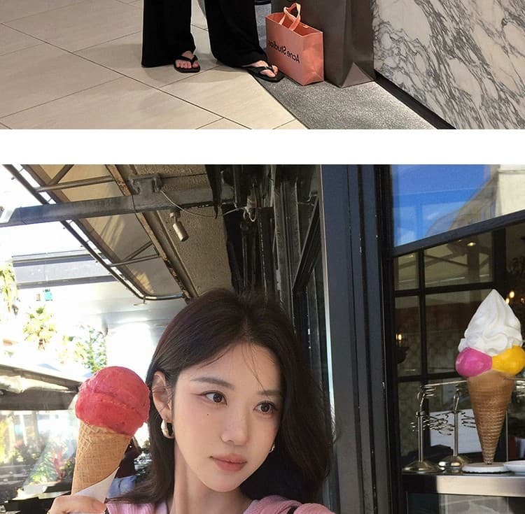 루즈핏 슬림해 보이는 3 차원 후아 남편 그리드 후드 오픈 가디건 여성 레저 다용도 양모 재킷 상세 이미지 5
