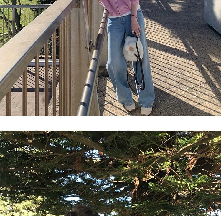 루즈핏 슬림해 보이는 3 차원 후아 남편 그리드 후드 오픈 가디건 여성 레저 다용도 양모 재킷 상세 이미지 9