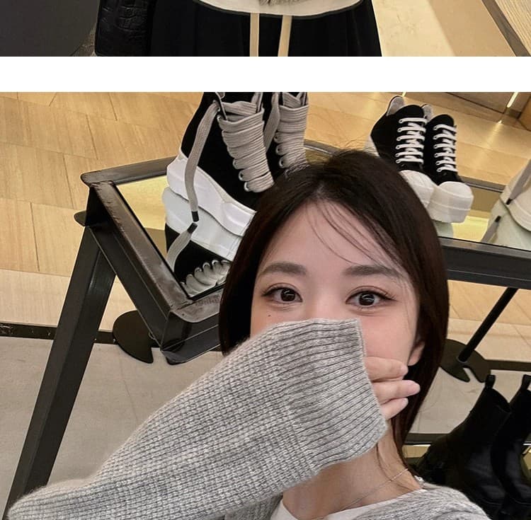 루즈핏 슬림해 보이는 3 차원 후아 남편 그리드 후드 오픈 가디건 여성 레저 다용도 양모 재킷 상세 이미지 28