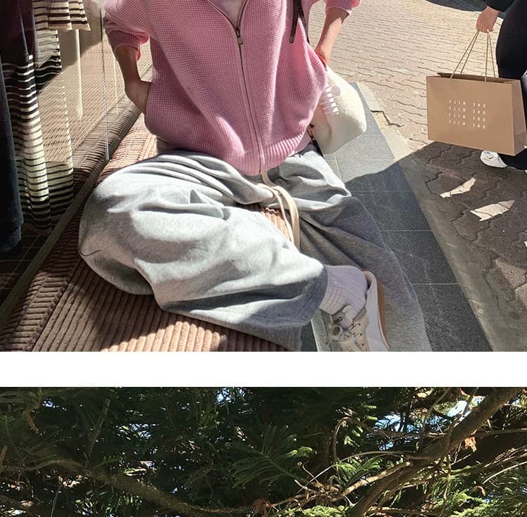 루즈핏 슬림해 보이는 3 차원 후아 남편 그리드 후드 오픈 가디건 여성 레저 다용도 양모 재킷 상세 이미지 36