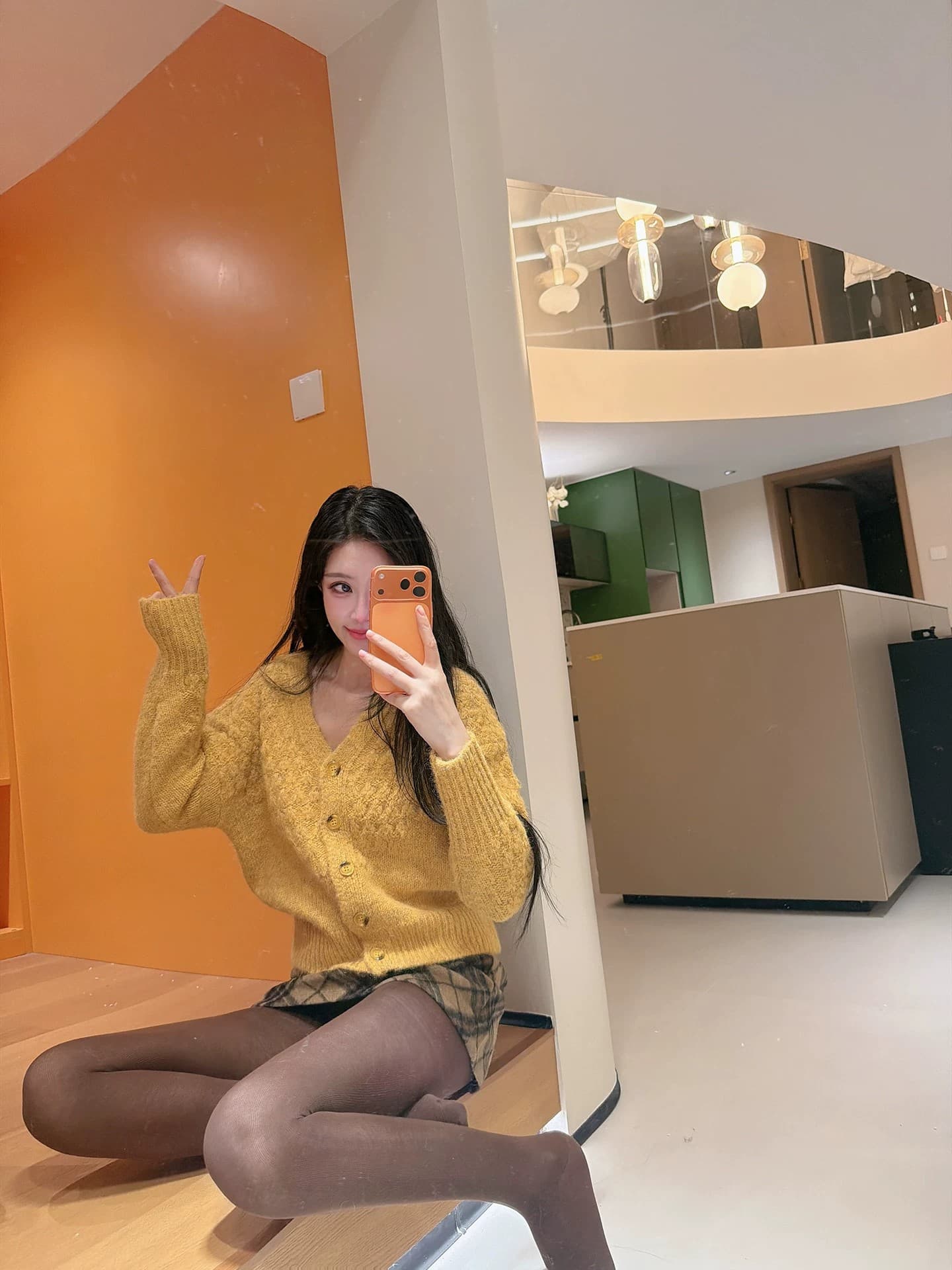 V넥 느긋한 바람 긴팔 부드러운 찹쌀 스웨터 니트 오픈 가디건 여성 가을 겨울 한 부서 캐주얼 루즈핏 슬림해 보이는 외부 가져 가라. 재킷 상세 이미지 24