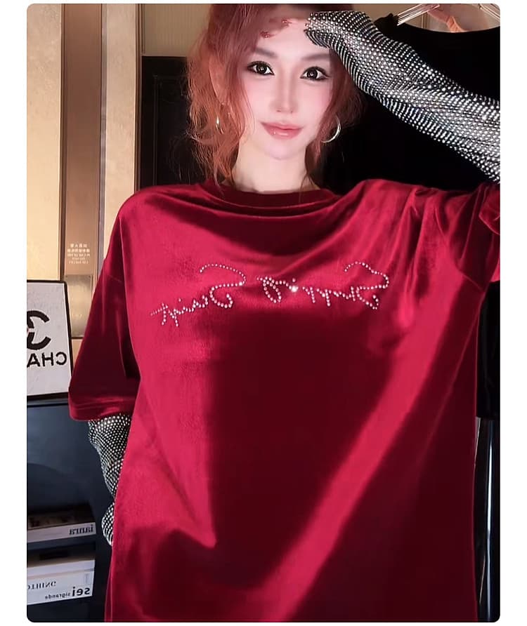 리 부드럽게 6 월 고급 ins 바람 350 그램 한국 플러시 양성 및 음성 웨어러블 인터넷 훈련 페이크 레이어드 긴팔 여성 봄 자이언트 플래시 맨위 상세 이미지 5