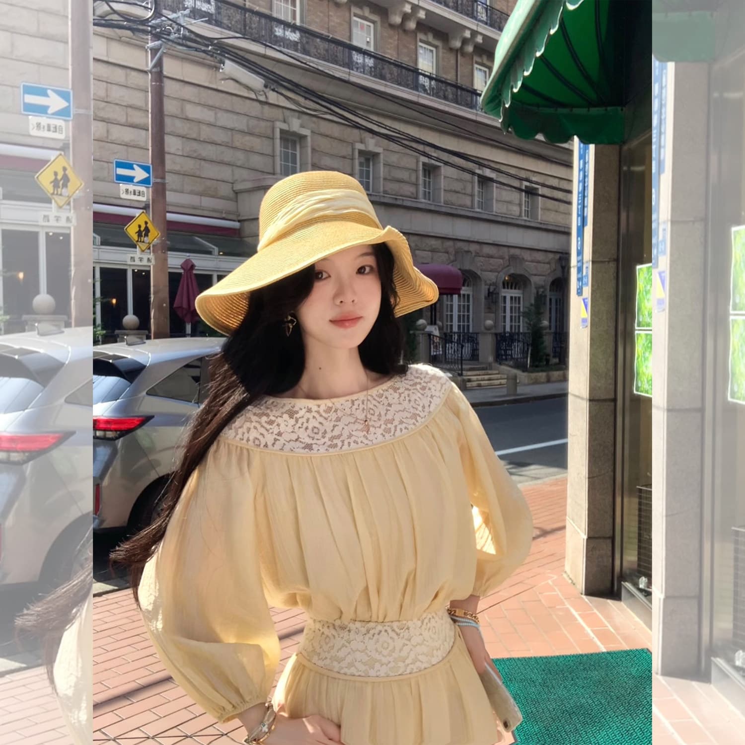 대 eees 부드러운 옥 따뜻한 향기 질감 주간 실크 전환 여름 무거운 작업 홀로우 아웃 뼈 선 레이스 조각 맨위 세트 이미지 6