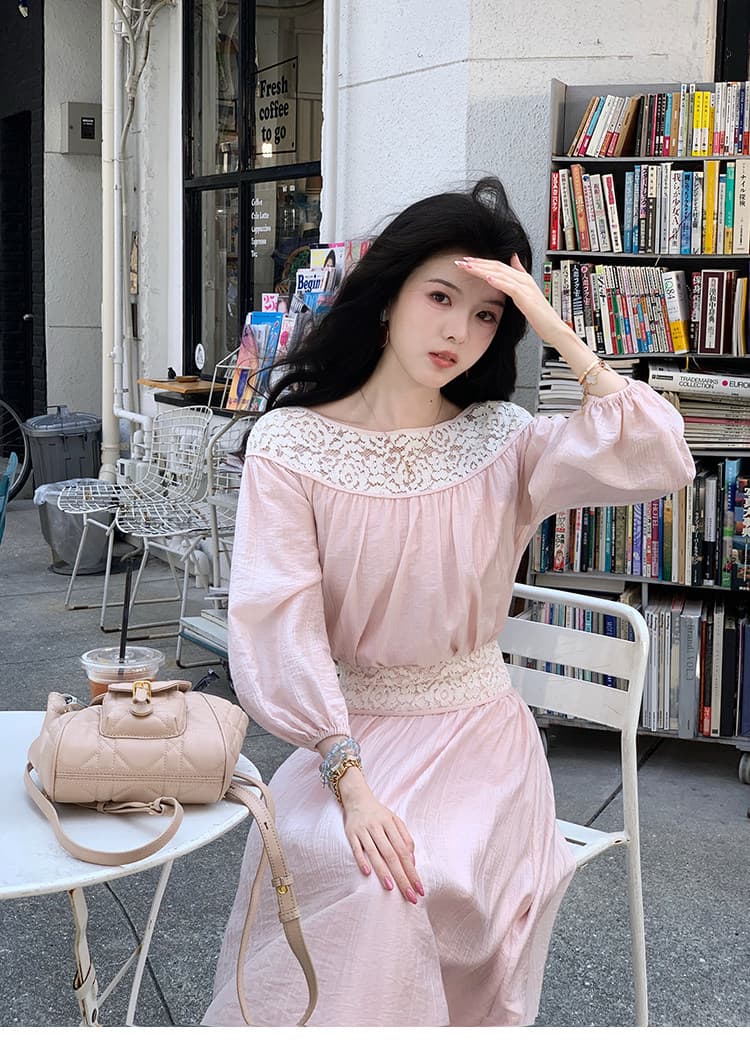 대 eees 부드러운 옥 따뜻한 향기 질감 주간 실크 전환 여름 무거운 작업 홀로우 아웃 뼈 선 레이스 조각 맨위 세트 상세 이미지 11