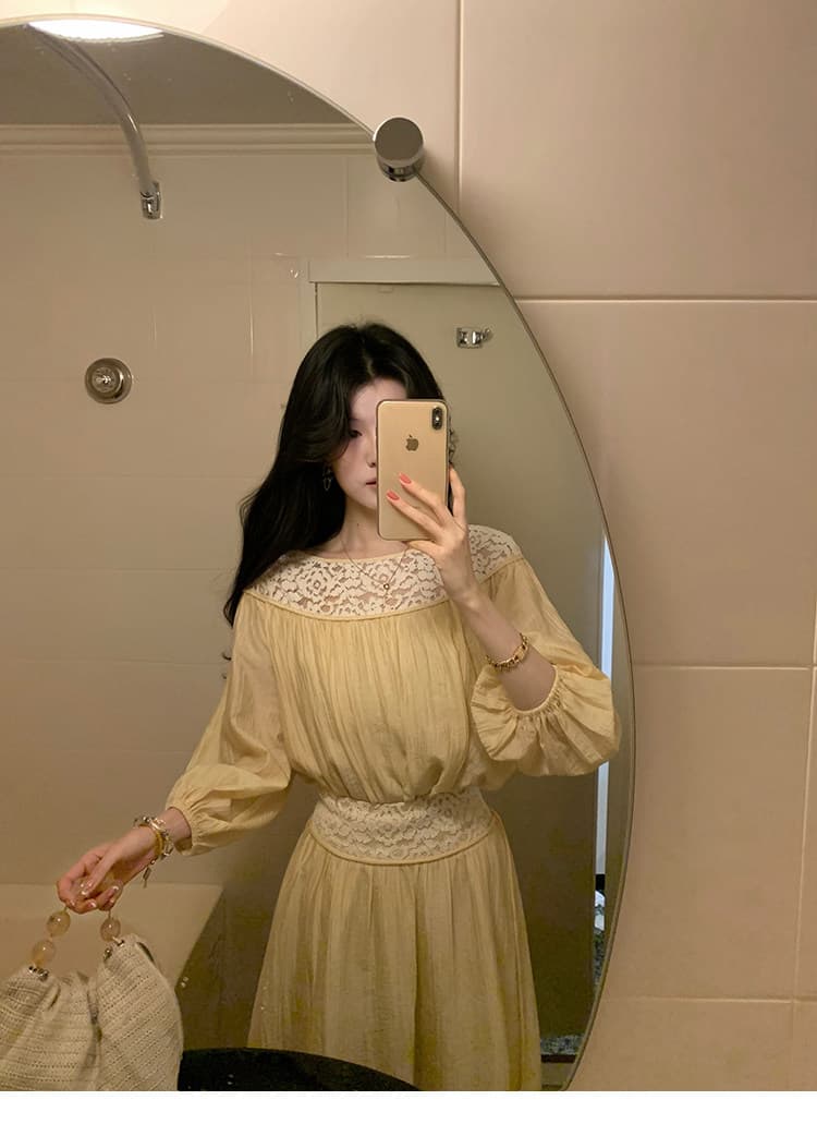 대 eees 부드러운 옥 따뜻한 향기 질감 주간 실크 전환 여름 무거운 작업 홀로우 아웃 뼈 선 레이스 조각 맨위 세트 상세 이미지 40