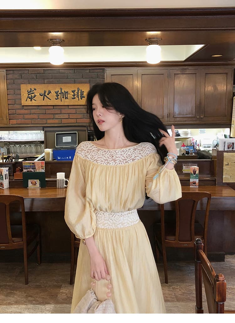 대 eees 부드러운 옥 따뜻한 향기 질감 주간 실크 전환 여름 무거운 작업 홀로우 아웃 뼈 선 레이스 조각 맨위 세트 상세 이미지 43