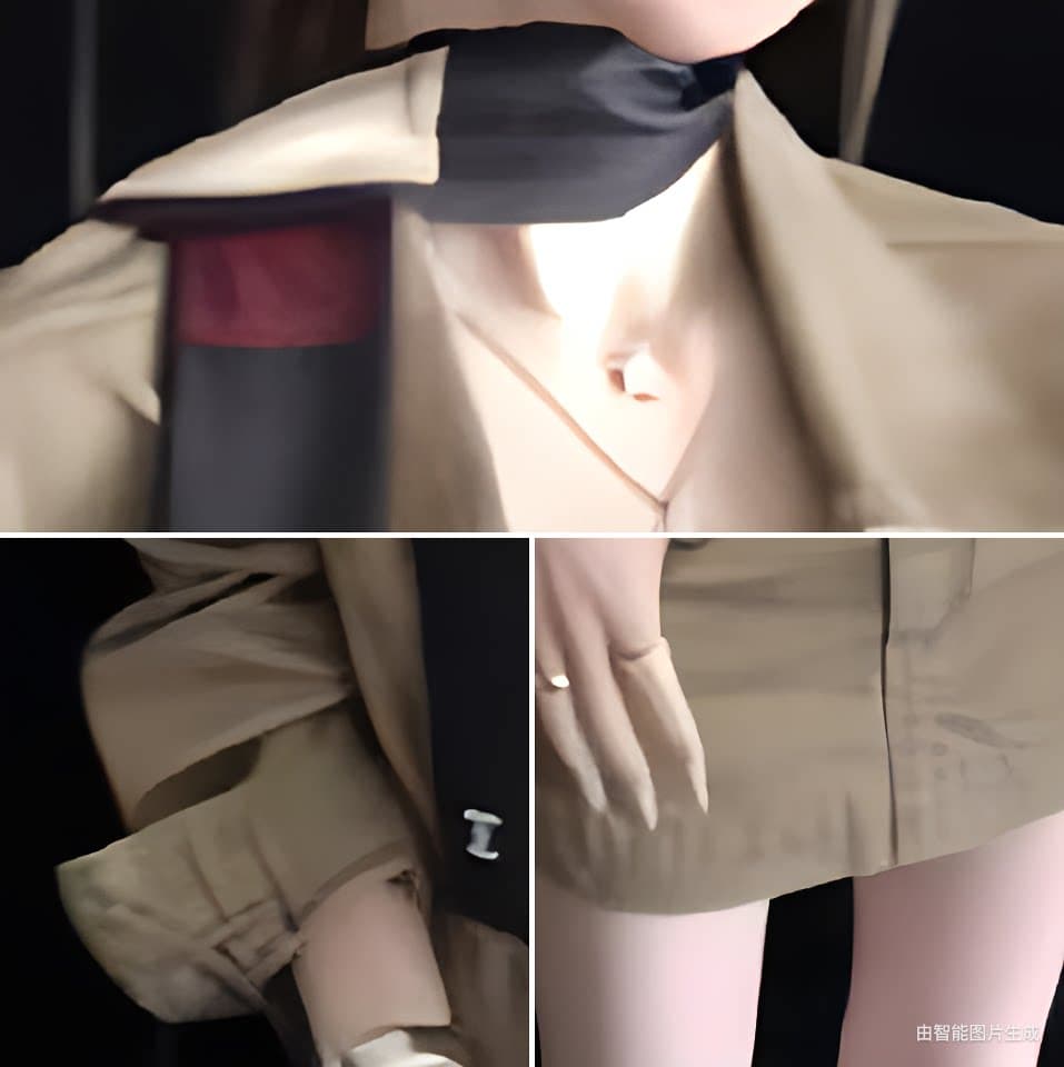 아메리칸 레트로 워크웨어 바람 데님 세트 여성 2026 이른 가을 루즈핏 슬림해 보이는 재킷 재킷 반신 스커트 투피스 세트 상세 이미지 9