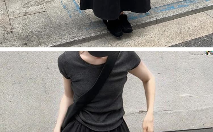 지금 임산부 화이트 꽃밭 반신 스커트 새로운 여성 봄 여름 얇은 스타일 슬림해 보이는 표지 배 하이웨이스트 캐주얼 다용도 우산 치마 상세 이미지 22