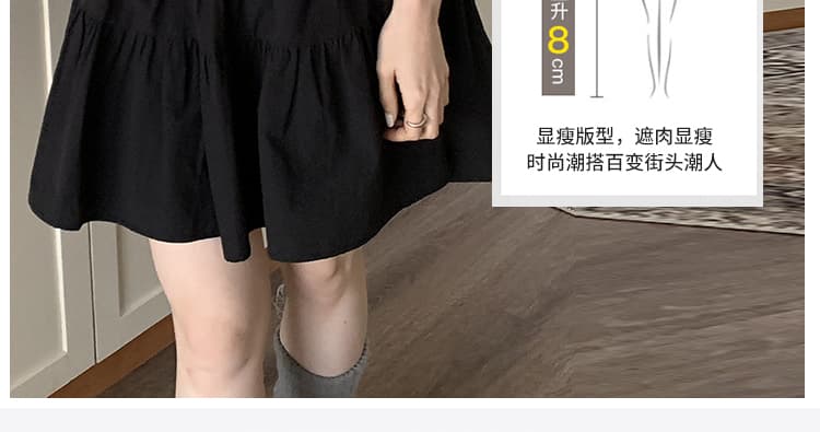지금 출산 스커트 2026 여름 새로운 다용도 미니멀리즘 패션 품격 반신 스커트 한 마디 케이크 드레스 화이트 미니 스커트 상세 이미지 13