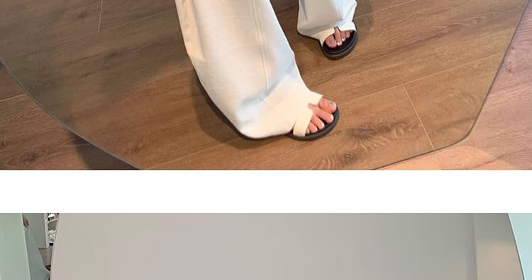 지금 임산부 리넨 면화 차가운 센스 주간 실크 와이드 레깅스 바지 2026 새로운 여름 펌프 로프 작은 키 스트레이트 모통이 칼 바지 상세 이미지 49