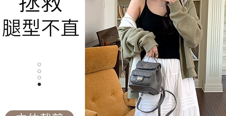 지금 임산부 화이트 반신 스커트 여성 봄 여름 작은 키 프랑스식 케이크 드레스 하이웨이스트 한 마디 우산 치마 롱 코트 치마 상세 이미지 8