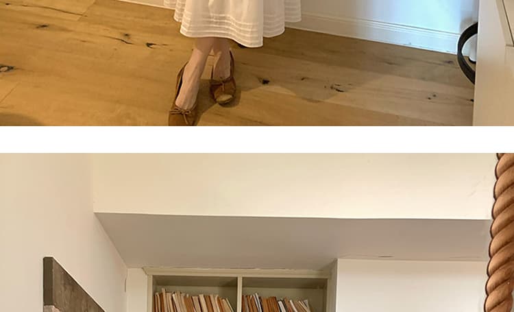 지금 임산부 화이트 반신 스커트 여성 봄 여름 작은 키 프랑스식 케이크 드레스 하이웨이스트 한 마디 우산 치마 롱 코트 치마 상세 이미지 37