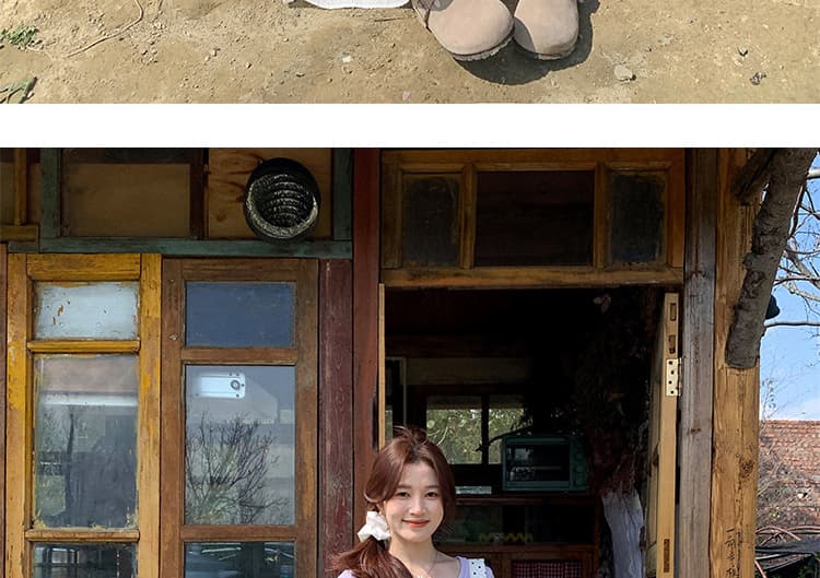 지금 임산부 부드러운 질감 센스 반신 스커트 여성 2026 봄 여름 새로운 한 부서 휴가 바람 프릴 A라인 스커트 상세 이미지 26