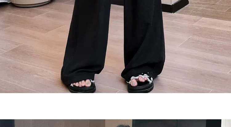 지금 임산부 우유 푸 야마모토 바지 느긋한 바람 얇은 스타일 캐주얼 도루 센스 루즈핏 바지 여성 여름 2026 새로운 와이드 레그 팬츠 상세 이미지 40