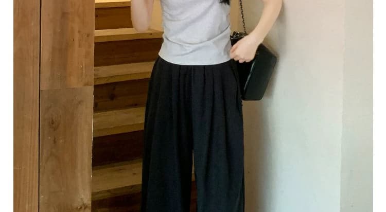 지금 임산부 우유 푸 야마모토 바지 느긋한 바람 얇은 스타일 캐주얼 도루 센스 루즈핏 바지 여성 여름 2026 새로운 와이드 레그 팬츠 상세 이미지 47
