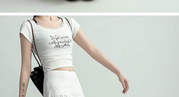 지금 임산부 작은 대중 디자인 센스 패치워크 없음 복부 지지 롱 코트 반신 스커트 여성 2026 여름 가을 센스 다용도 케이크 드레스 상세 이미지 20