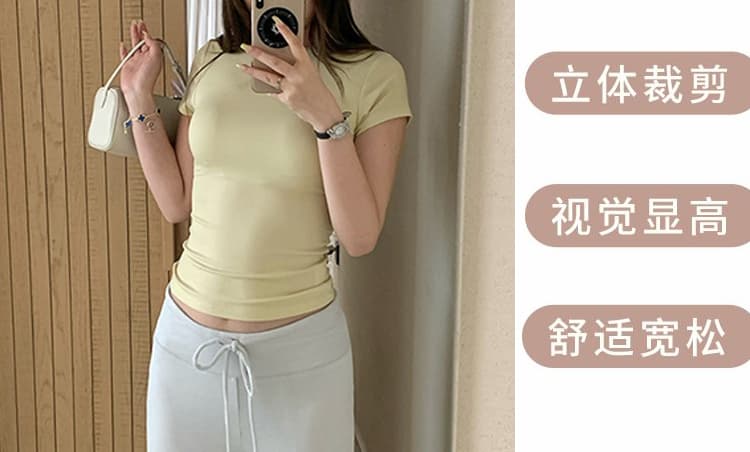 지금 높은 품질 모달 임산부 레이스업 도루 도루 바지 스트레이트 니트 캐주얼 바지 여성 2026 새로운 여름 와이드 레그 팬츠 상세 이미지 14