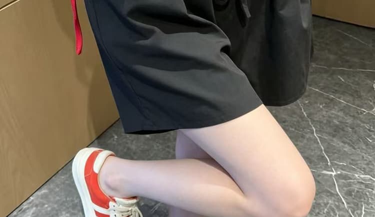 지금 임산부 화이트 운동 넓은 다리가 짧다. 바지 여성 여름 새로운 얇은 스타일 펌프 로프 작은 키 루즈핏 캐주얼 와이드 레그 팬츠 상세 이미지 42