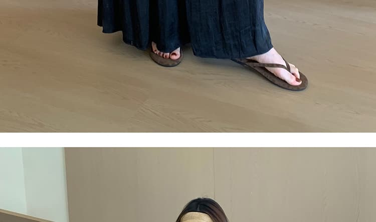 지금 임산부 반신 스커트 하이웨이스트 다용도 미니멀리즘 바람 여성 여름 새로운 캐주얼 연령 감소 품격 새틴 실크 롱 스커트 상세 이미지 24