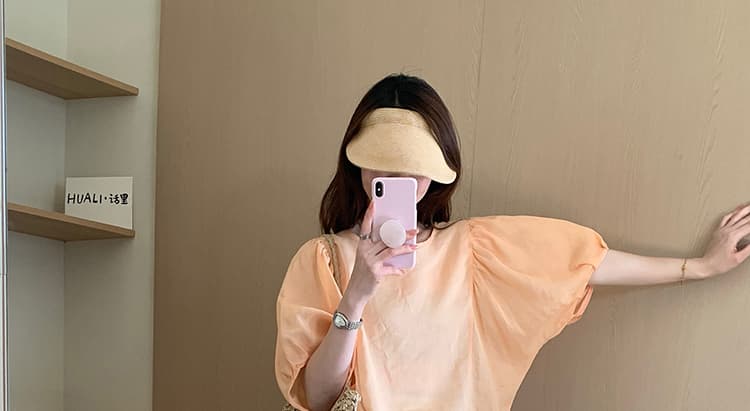 지금 임산부 반신 스커트 하이웨이스트 다용도 미니멀리즘 바람 여성 여름 새로운 캐주얼 연령 감소 품격 새틴 실크 롱 스커트 상세 이미지 54