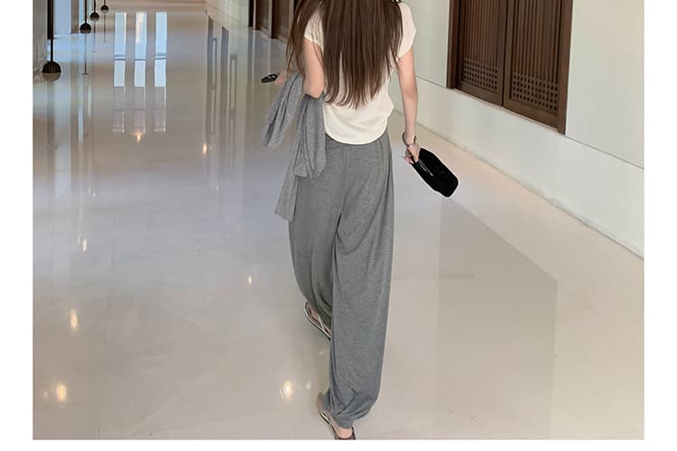 지금 임산부 호흡 바지 요가 가면 뒤집다 측면 디자인 软绵 여성 새로운 여름 다용도 도루 도루 랜턴 9부 바지 상세 이미지 34